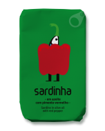 Sardiner i olivolja och röd pimento