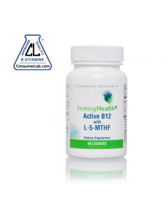  Active B12 with L-5-MTHF - 60 Lozenges 