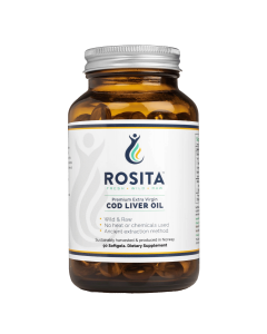  Rosita Extra Virgin Cod Liver Oil 90 Capsules