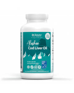Jigsaw Health Alaskan Cod Liver Oil 180 kapslar