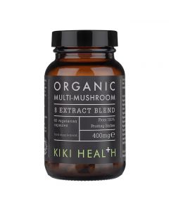 Kiki Health Organic 8 Mushroom Extract Blend 60 capsules