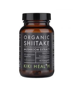 KIKI Health Organic Shiitake Extract Mushroom 60 kapslar