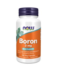 NOW Boron 3 mg 100 kapslar