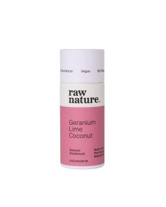 Raw Nature - Natural Deodorant - Geranium Lime